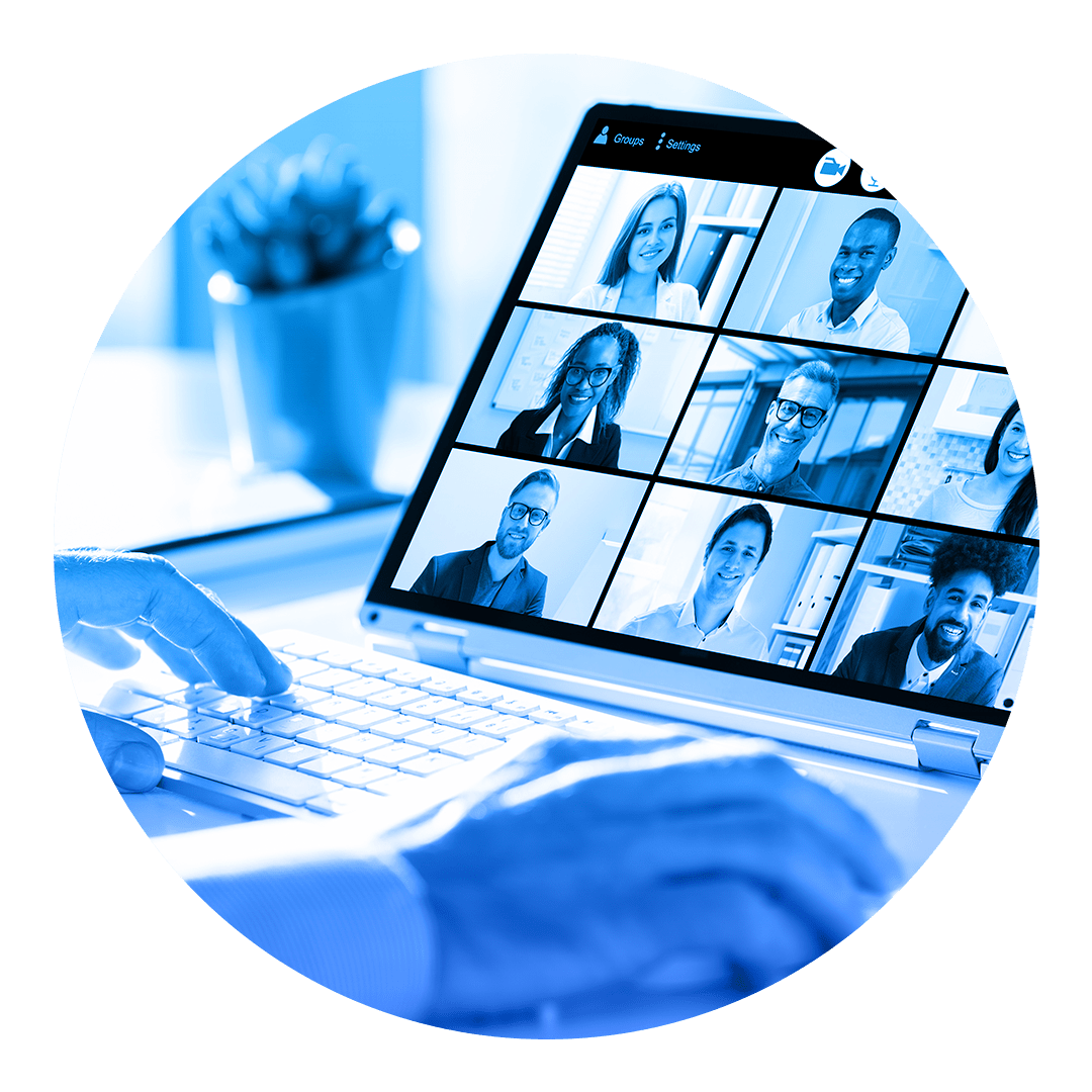 video webinar onlne chat